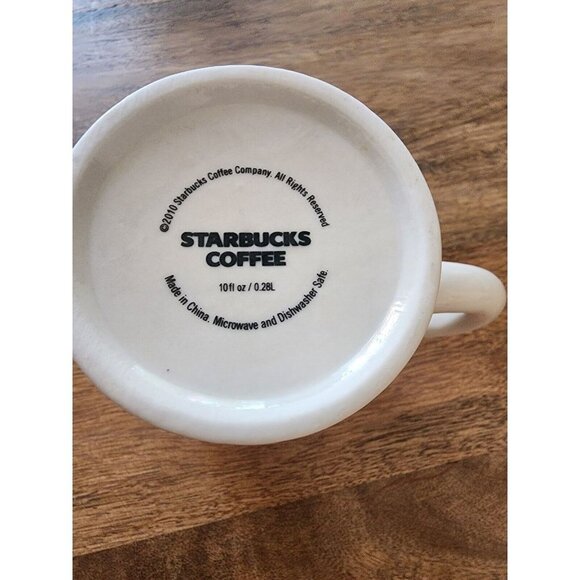 2010 Starbucks Coffee Cup Tea Mug | 10oz - Picture 4 of 4